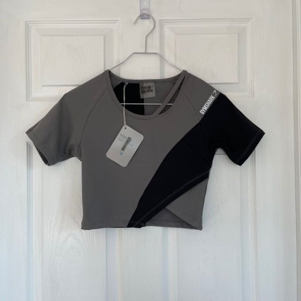 Gym Shark Cropped Workout Top Sz S NWT